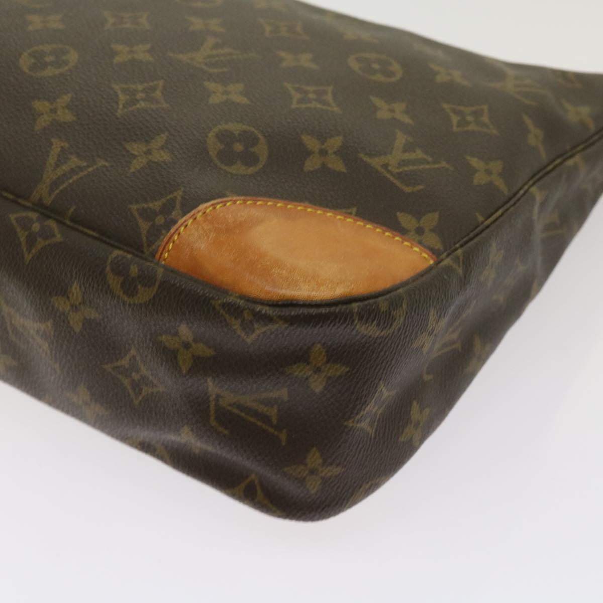 LOUIS VUITTON Monogram Boulogne 30 Shoulder Bag M51265 LV Auth ar11550