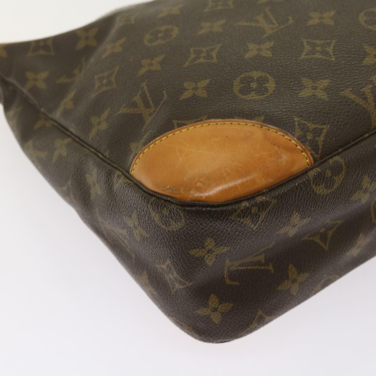 LOUIS VUITTON Monogram Boulogne 30 Shoulder Bag M51265 LV Auth ar11550