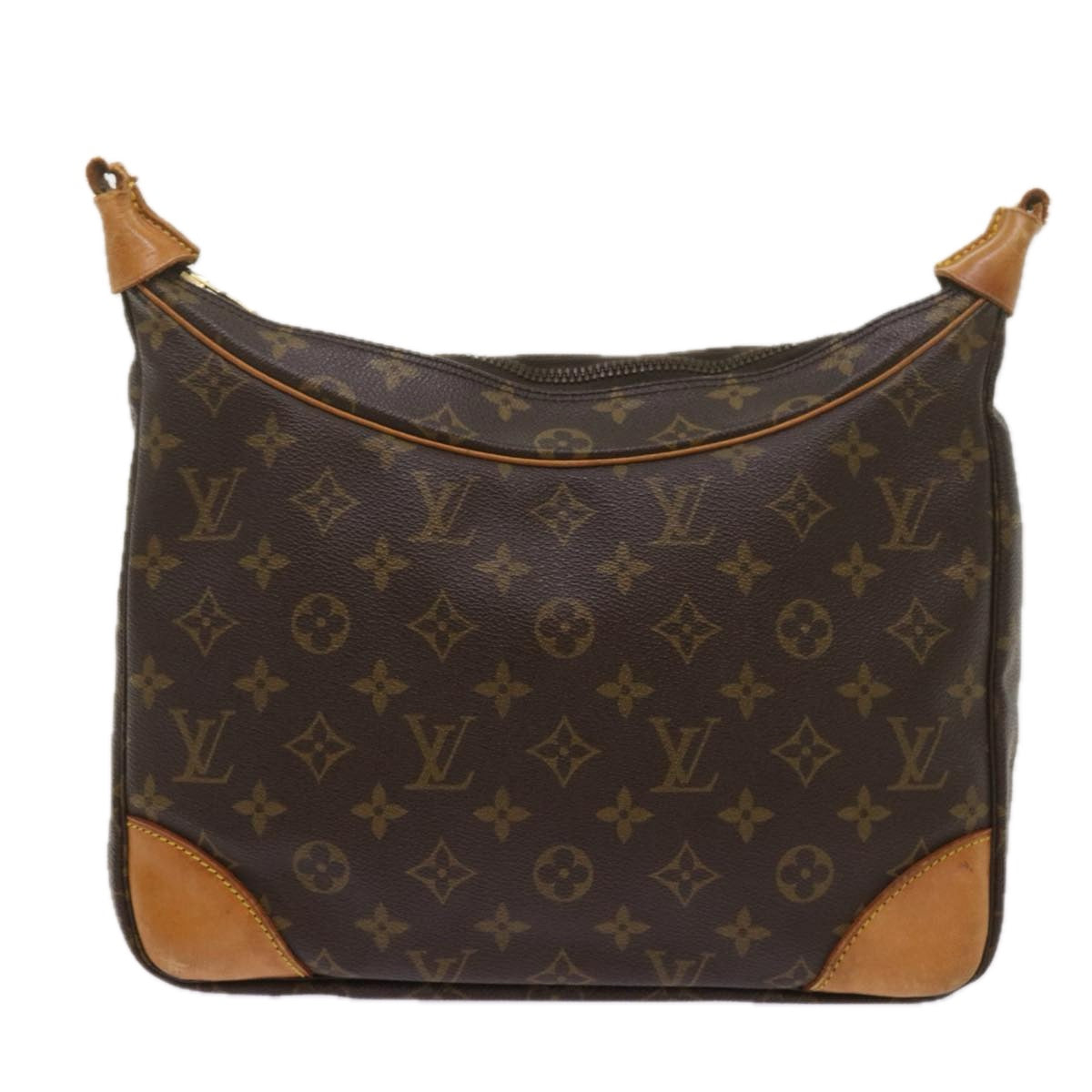 LOUIS VUITTON Monogram Boulogne 30 Shoulder Bag M51265 LV Auth ar11550