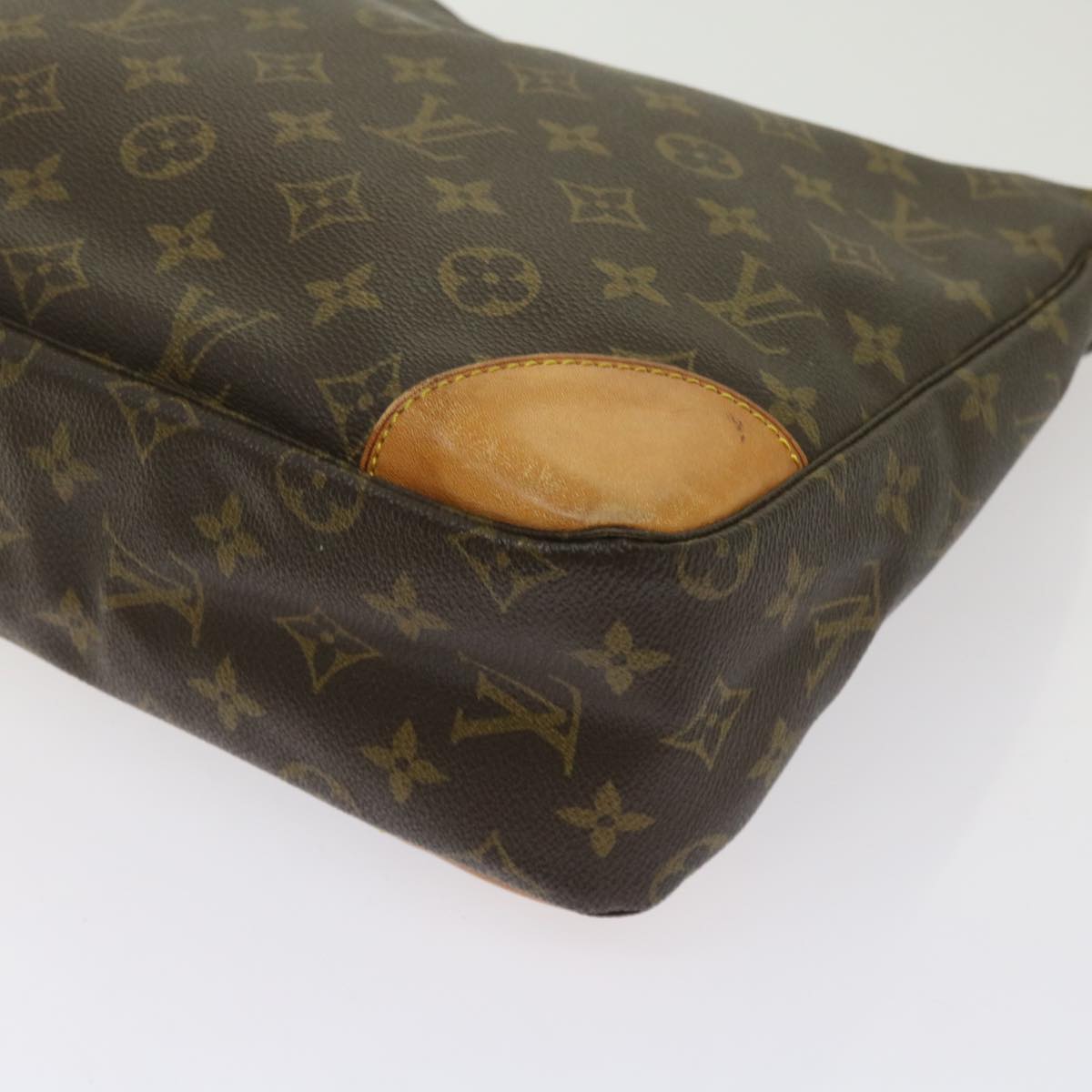 LOUIS VUITTON Monogram Boulogne 30 Shoulder Bag M51265 LV Auth ar11550