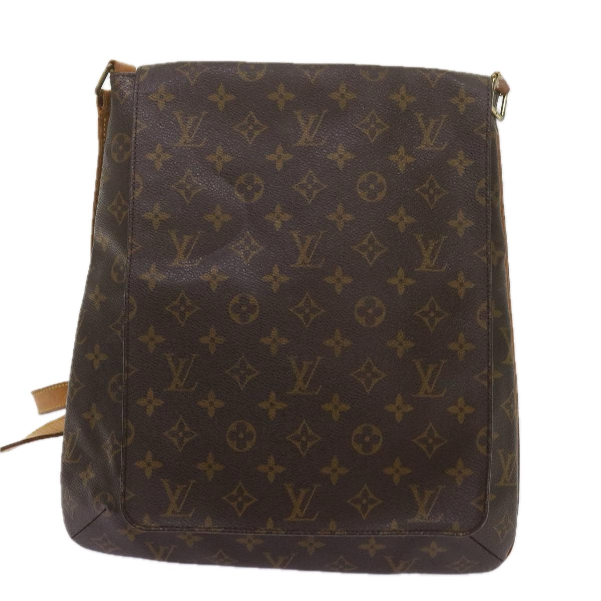 LOUIS VUITTON Monogram Musette Shoulder Bag M51256 LV Auth ar11551