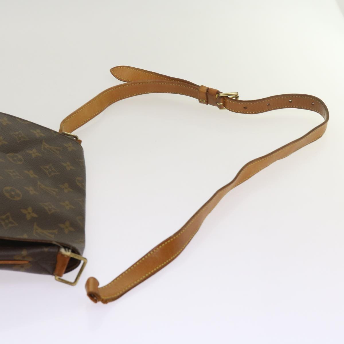 LOUIS VUITTON Monogram Musette Shoulder Bag M51256 LV Auth ar11551