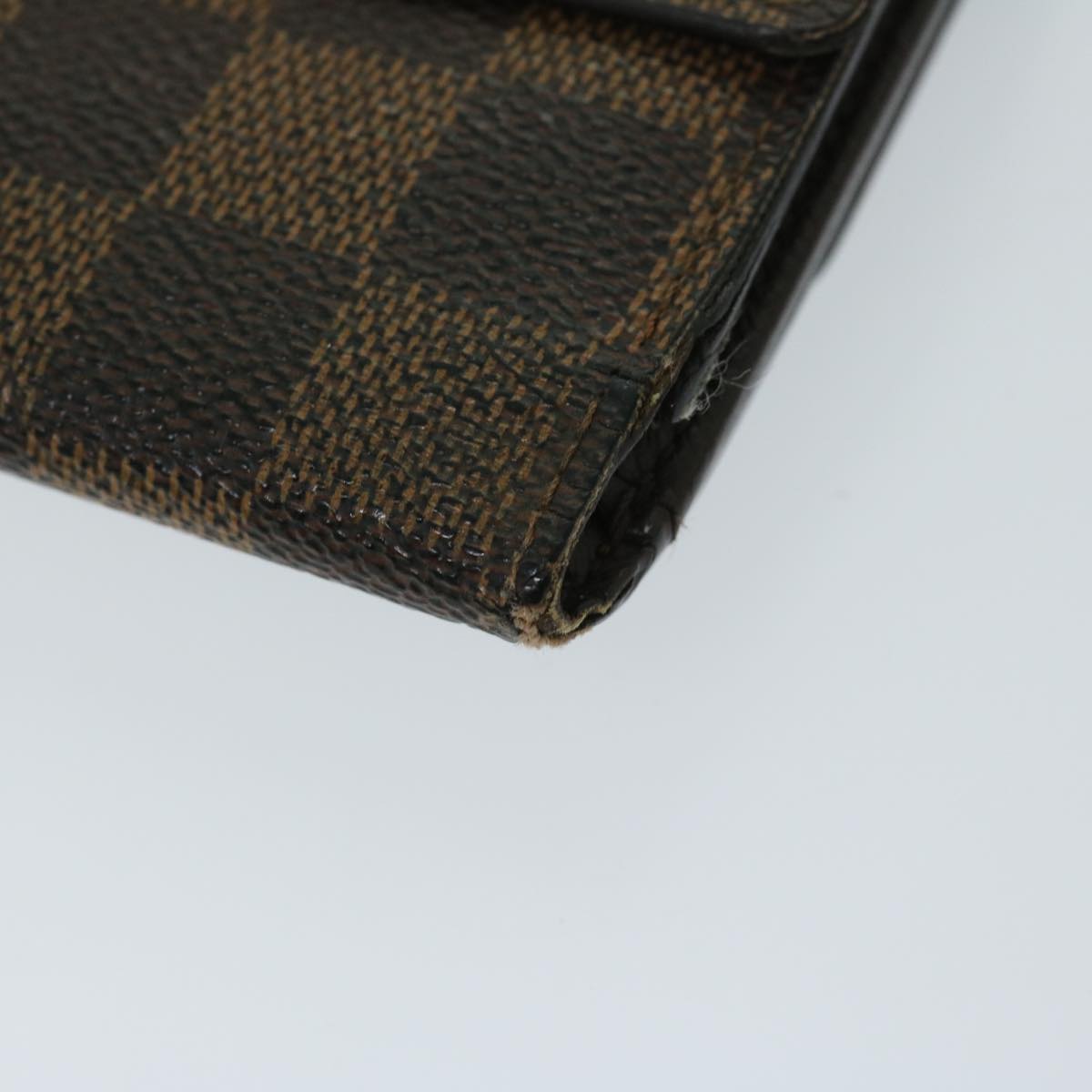 LOUIS VUITTON Damier Ebene Wallet 5Set LV Auth ar11561