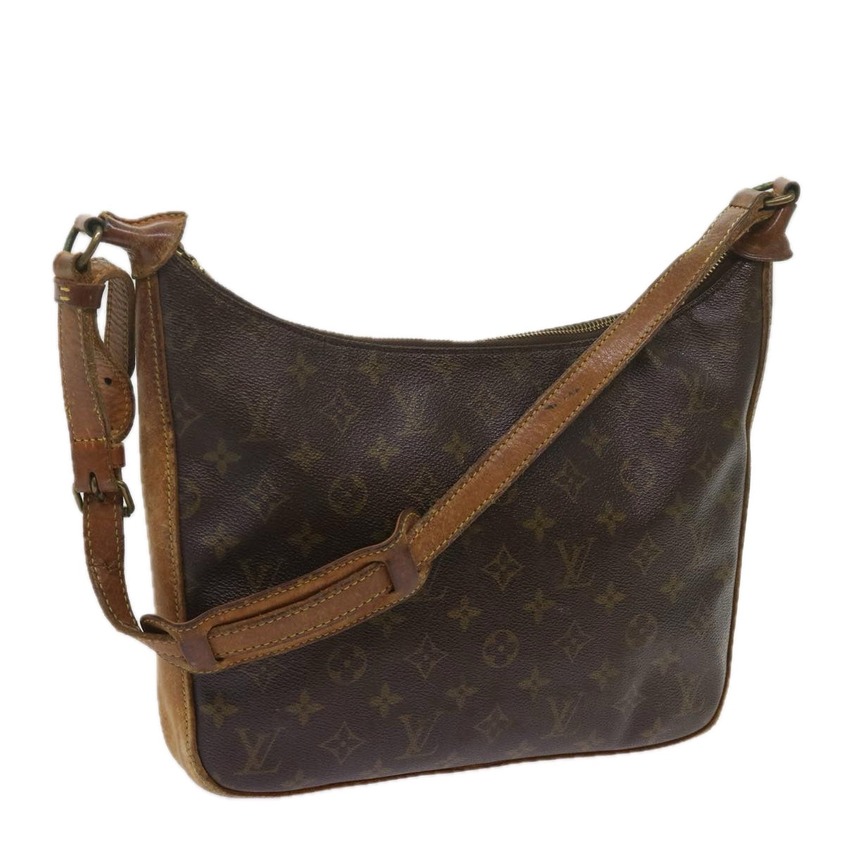 LOUIS VUITTON Monogram Bagatelle GM Shoulder Bag Vintage M51262 LV Auth ar11568