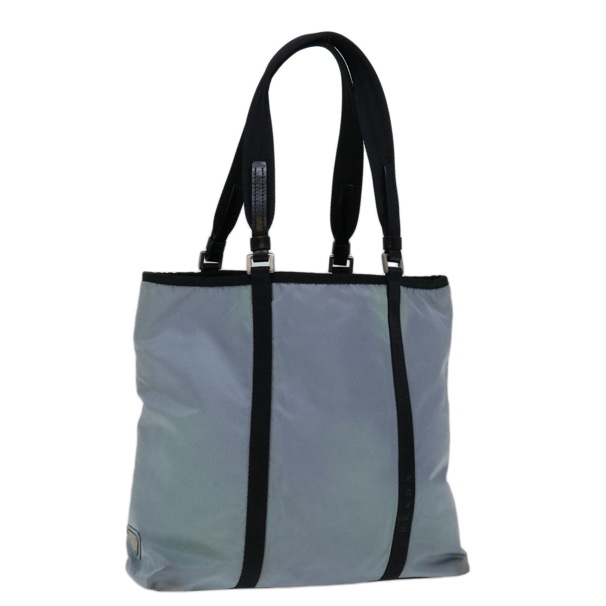 PRADA Tote Bag Nylon Blue Auth ar11580B