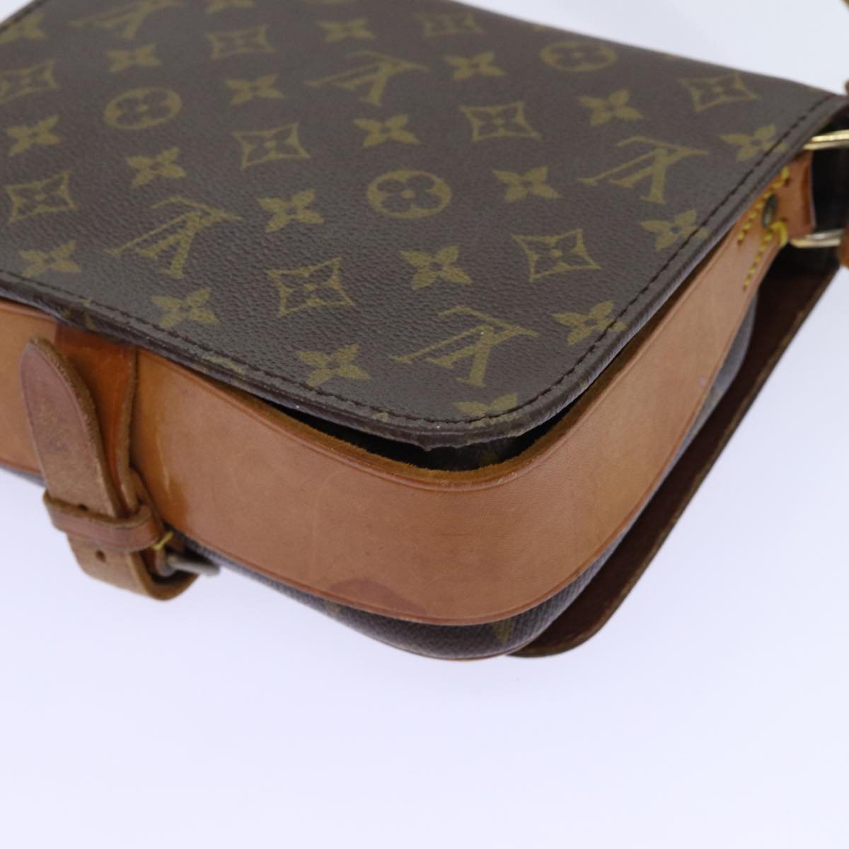 LOUIS VUITTON Monogram Cartouchiere MM Shoulder Bag Vintage M51253 Auth ar11590B