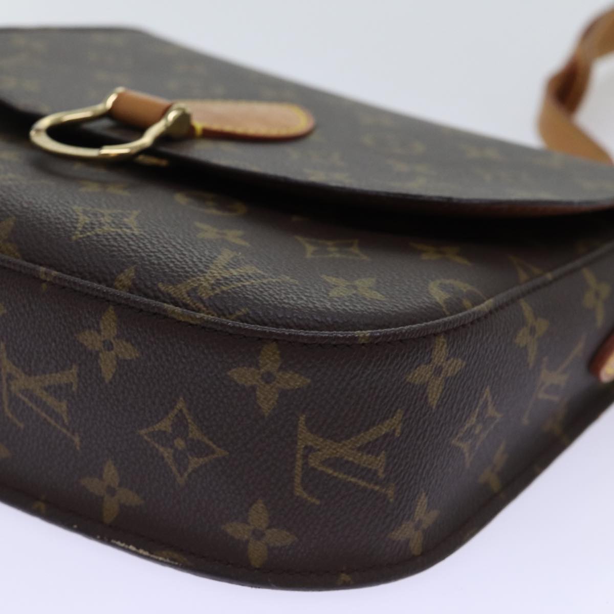 LOUIS VUITTON Monogram Saint Cloud GM Shoulder Bag M51242 LV Auth ar11591B