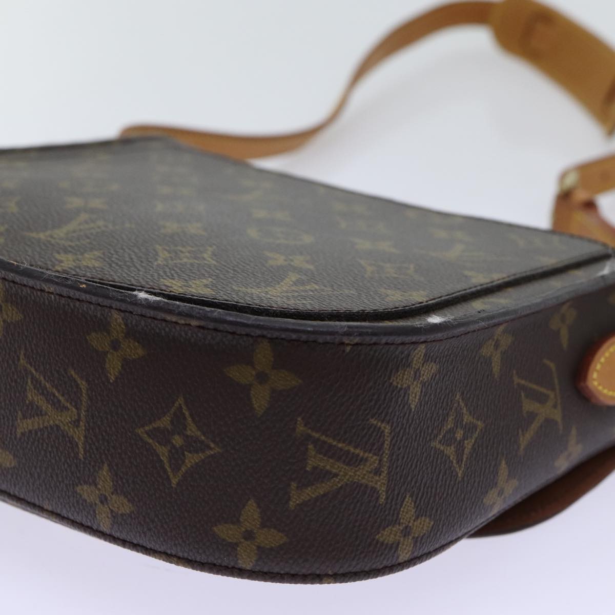 LOUIS VUITTON Monogram Saint Cloud GM Shoulder Bag M51242 LV Auth ar11591B