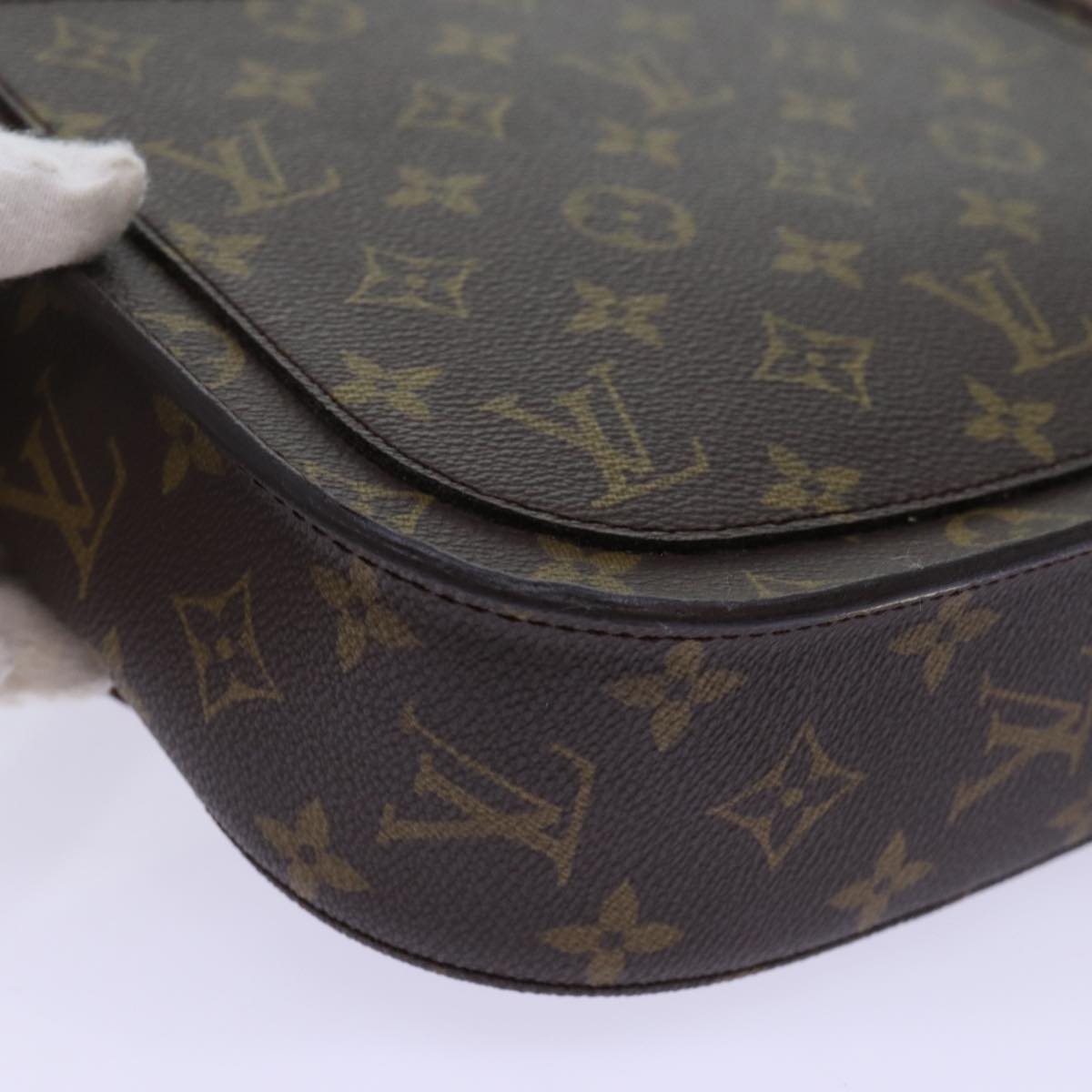 LOUIS VUITTON Monogram Saint Cloud GM Shoulder Bag M51242 LV Auth ar11591B