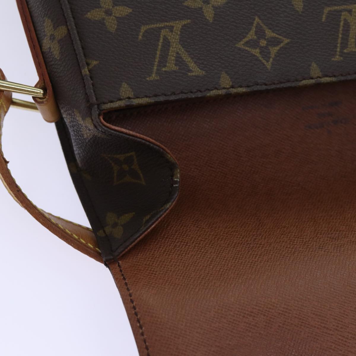 LOUIS VUITTON Monogram Saint Cloud GM Shoulder Bag M51242 LV Auth ar11591B