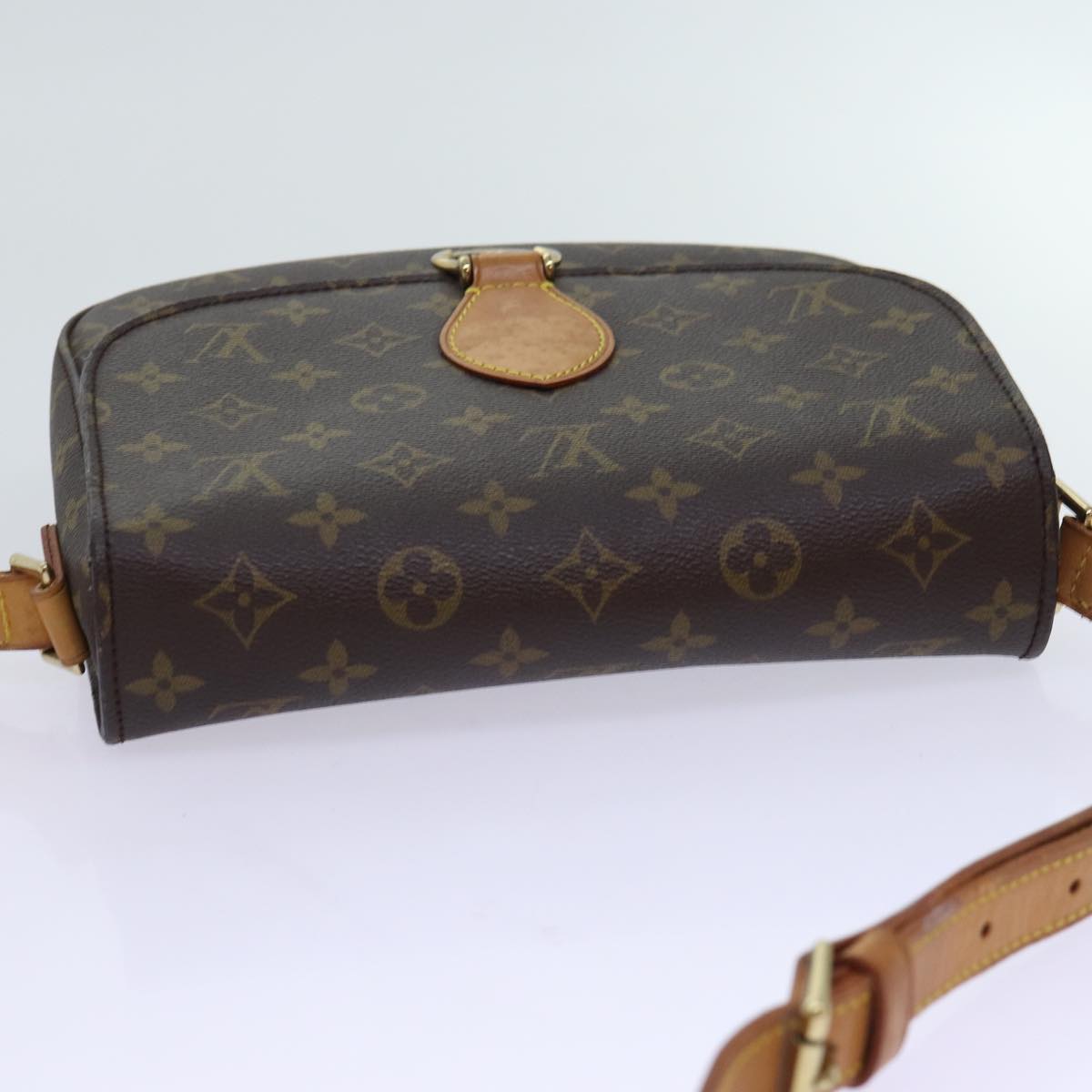 LOUIS VUITTON Monogram Saint Cloud GM Shoulder Bag M51242 LV Auth ar11591B