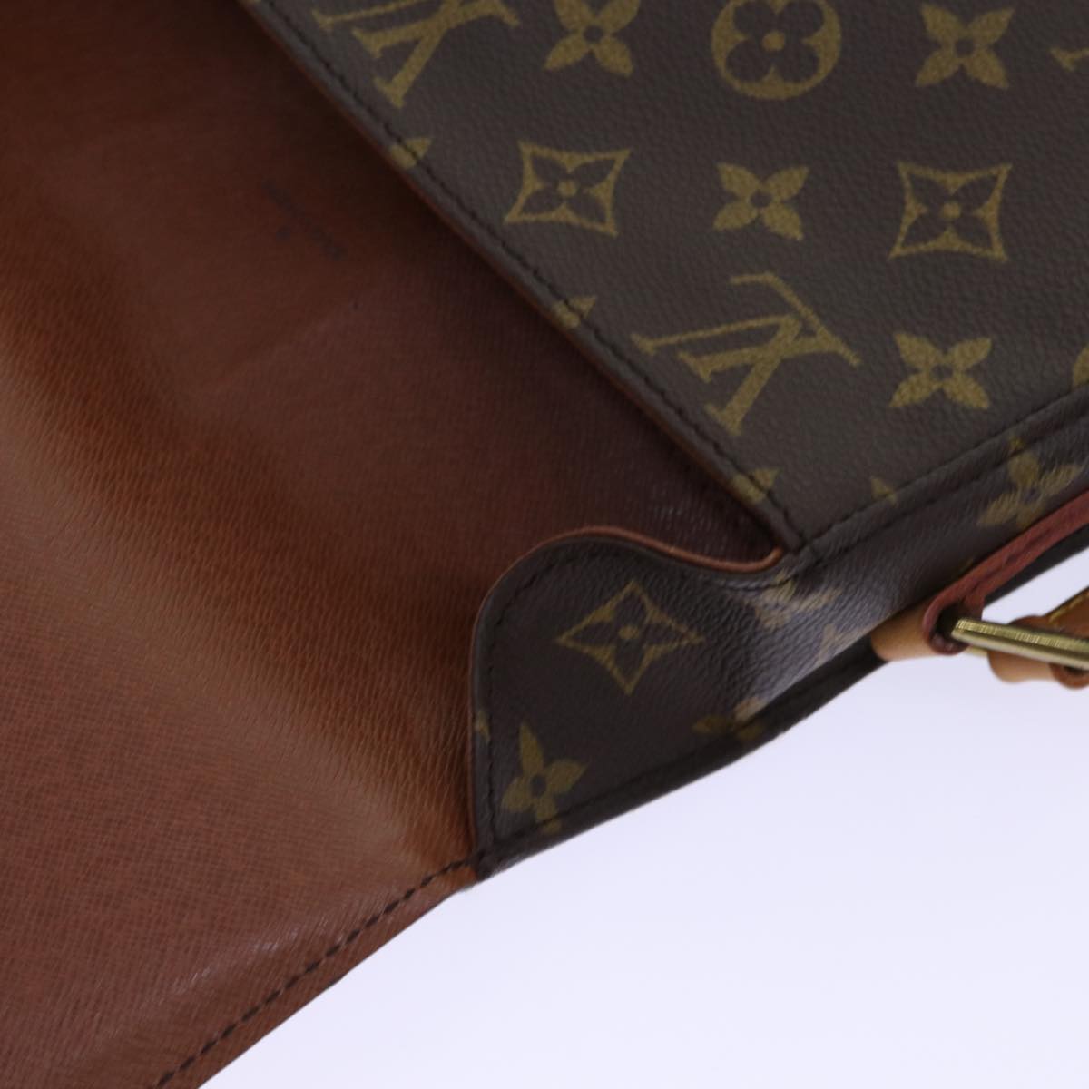 LOUIS VUITTON Monogram Saint Cloud GM Shoulder Bag M51242 LV Auth ar11615B