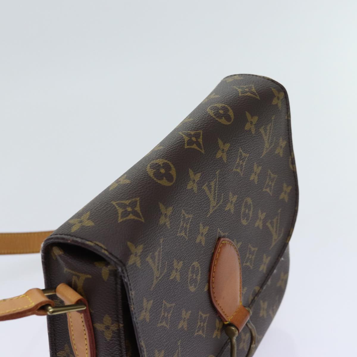 LOUIS VUITTON Monogram Saint Cloud GM Shoulder Bag M51242 LV Auth ar11615B