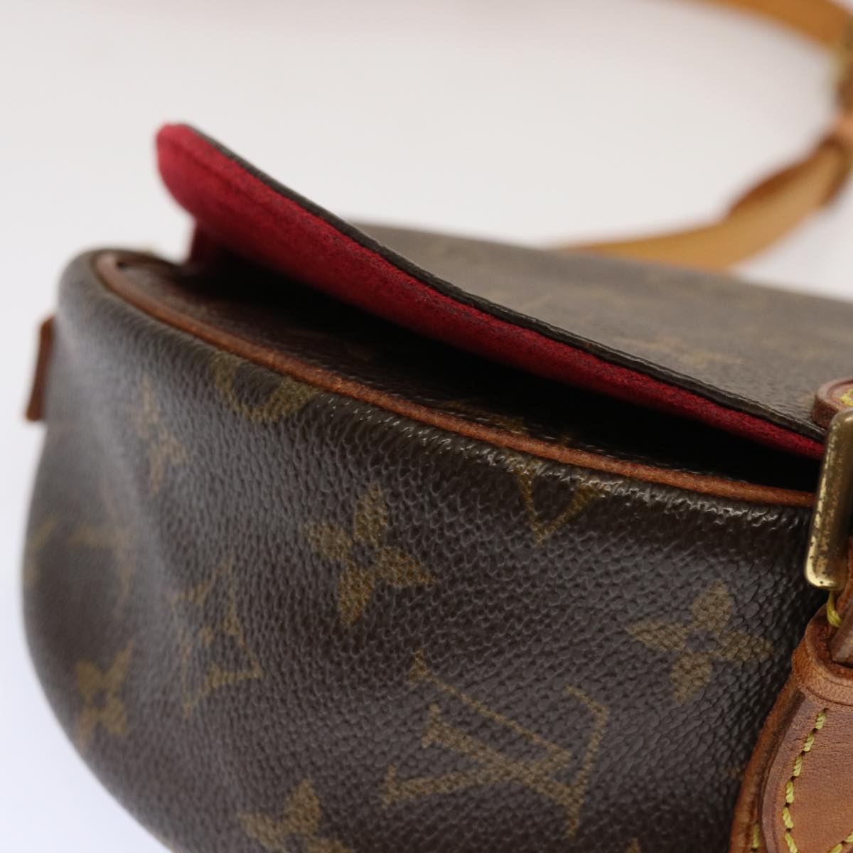 LOUIS VUITTON Monogram Tambourine Shoulder Bag M51179 LV Auth ar11629B