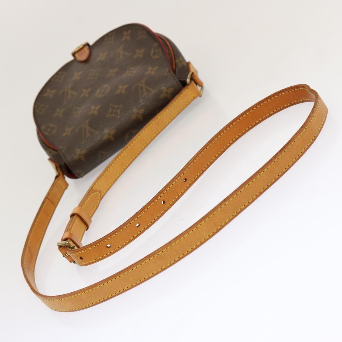 LOUIS VUITTON Monogram Tambourine Shoulder Bag M51179 LV Auth ar11629B