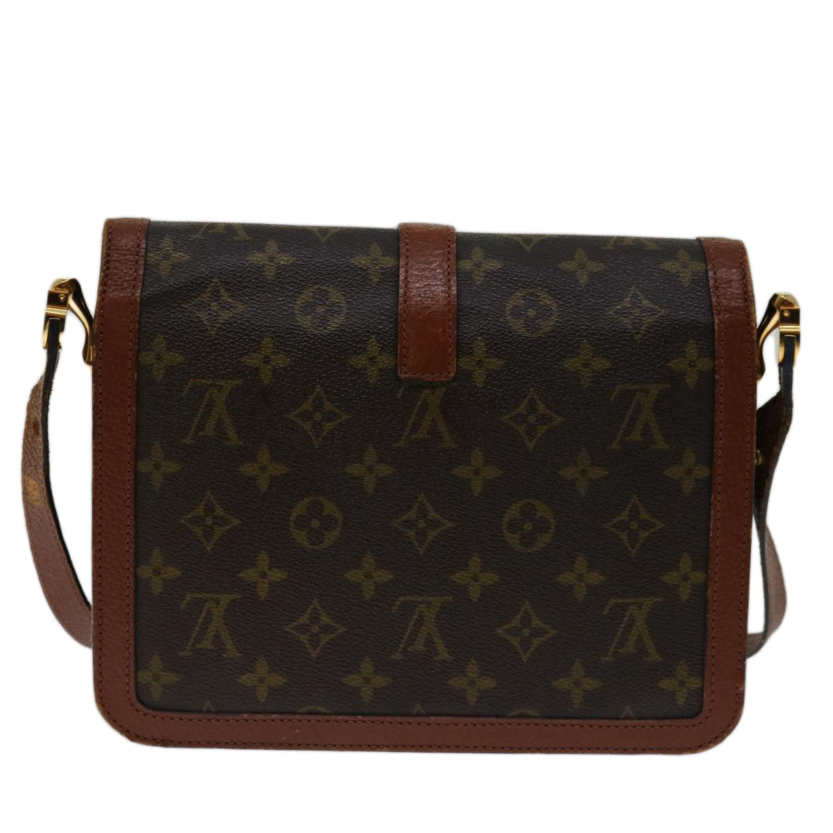 LOUIS VUITTON Monogram Ronpoan Shoulder Bag No.232 LV Auth ar11630B