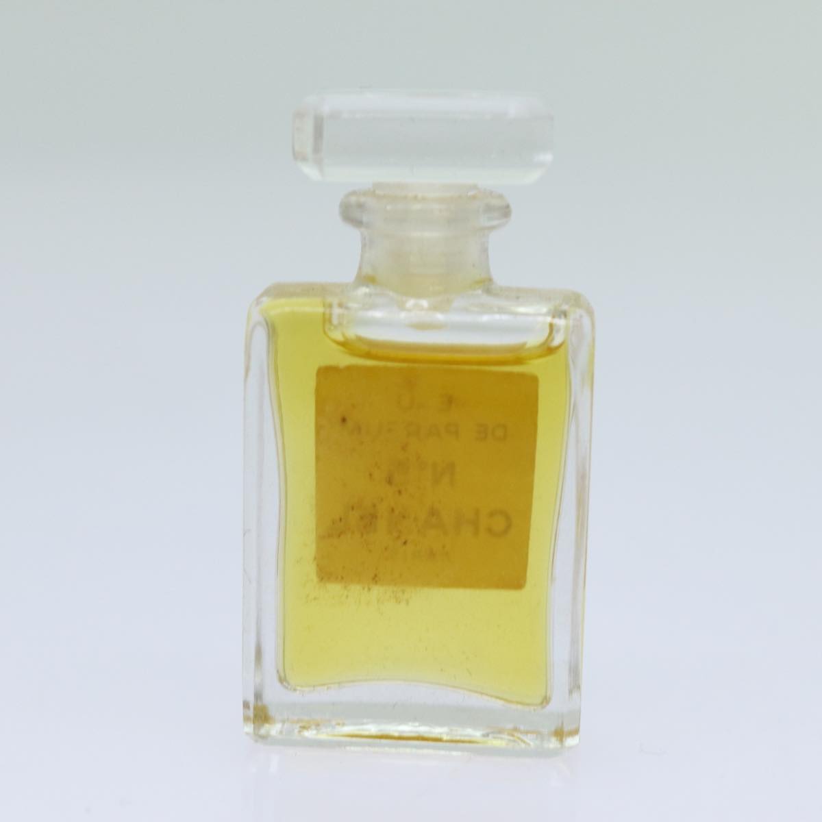 CHANEL Perfume Necklace Gold CC Auth ar11632B