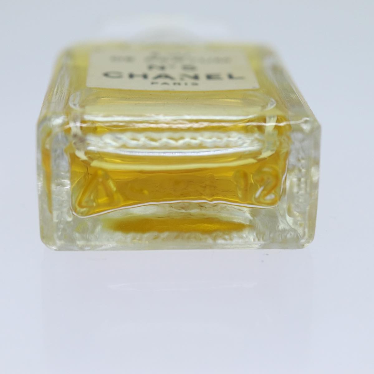 CHANEL Perfume Necklace Gold CC Auth ar11632B