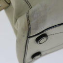 PRADA Hand Bag Leather White Auth ar11644B-14