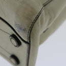 PRADA Hand Bag Leather White Auth ar11644B-9