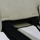 PRADA Hand Bag Leather White Auth ar11644B-6