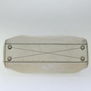 PRADA Hand Bag Leather White Auth ar11644B-5