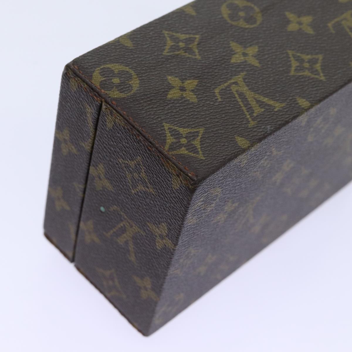 LOUIS VUITTON Monogram Boite A Tour Jewelry Box M47236 LV Auth ar11657B