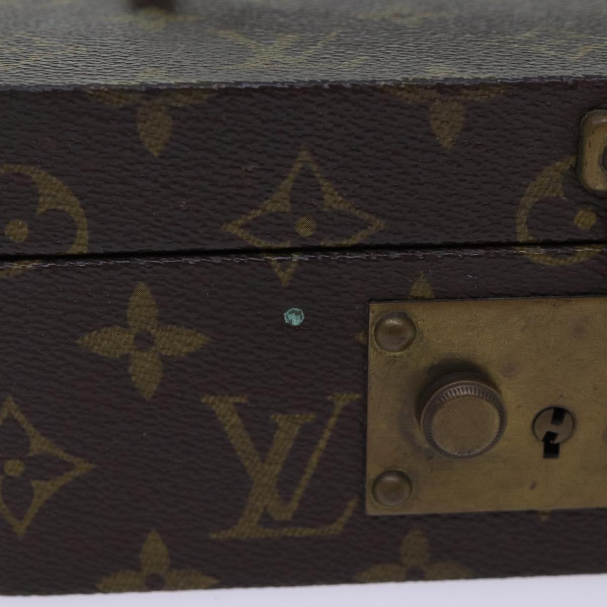 LOUIS VUITTON Monogram Boite A Tour Jewelry Box M47236 LV Auth ar11657B - 0