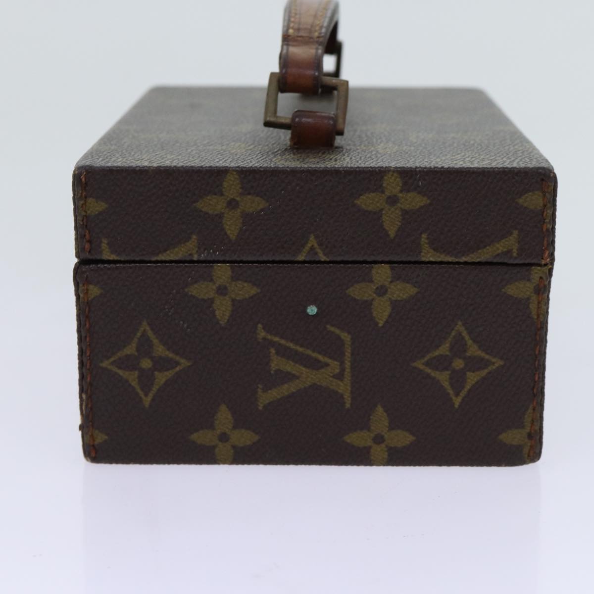 LOUIS VUITTON Monogram Boite A Tour Jewelry Box M47236 LV Auth ar11657B