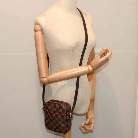 LOUIS VUITTON Damier Ebene Lift Shoulder Bag N60009 LV Auth ar11662SAV