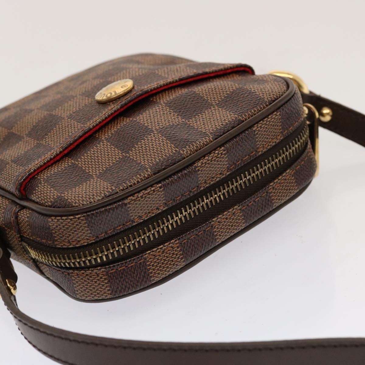 LOUIS VUITTON Damier Ebene Lift Shoulder Bag N60009 LV Auth ar11662A