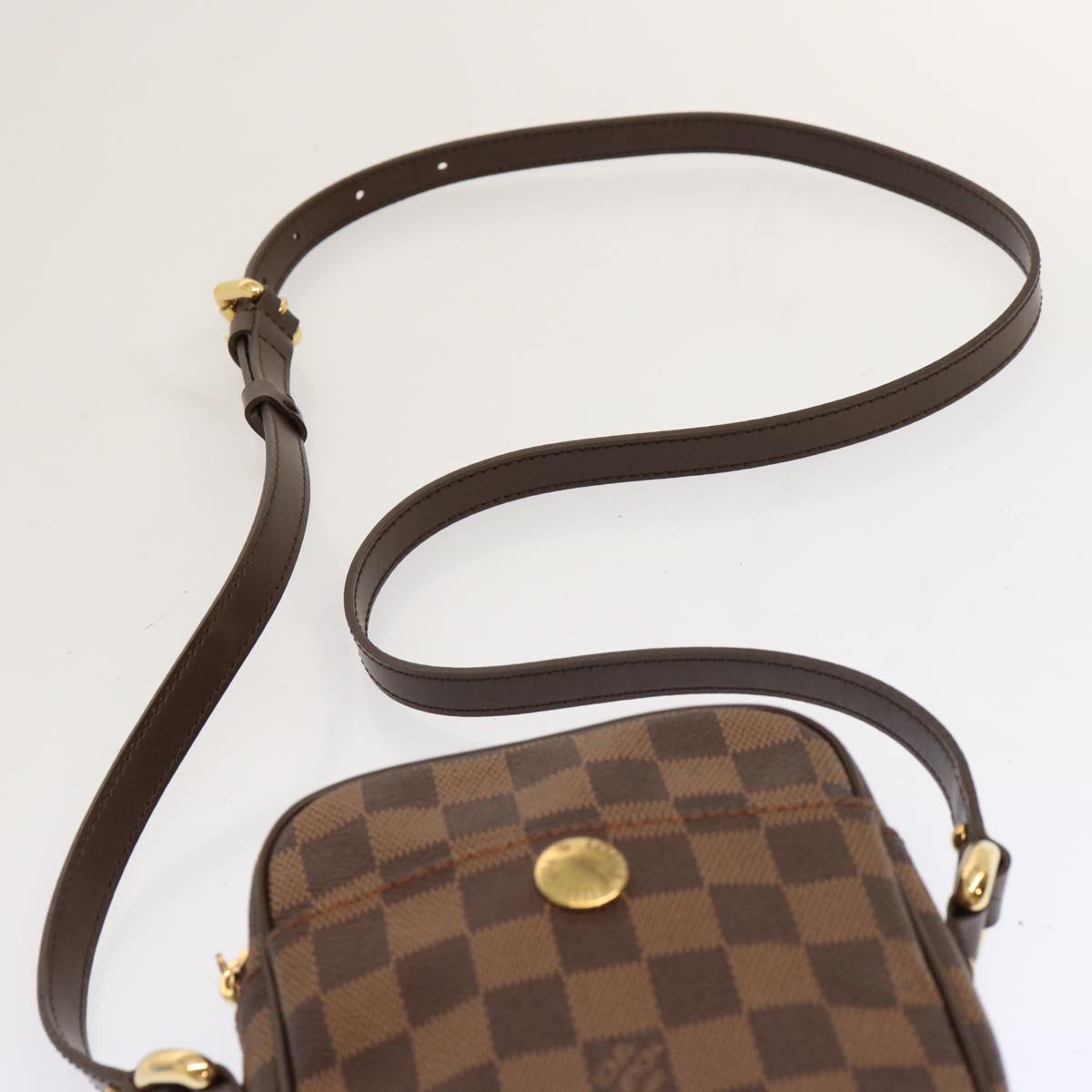 LOUIS VUITTON Damier Ebene Lift Shoulder Bag N60009 LV Auth ar11662A