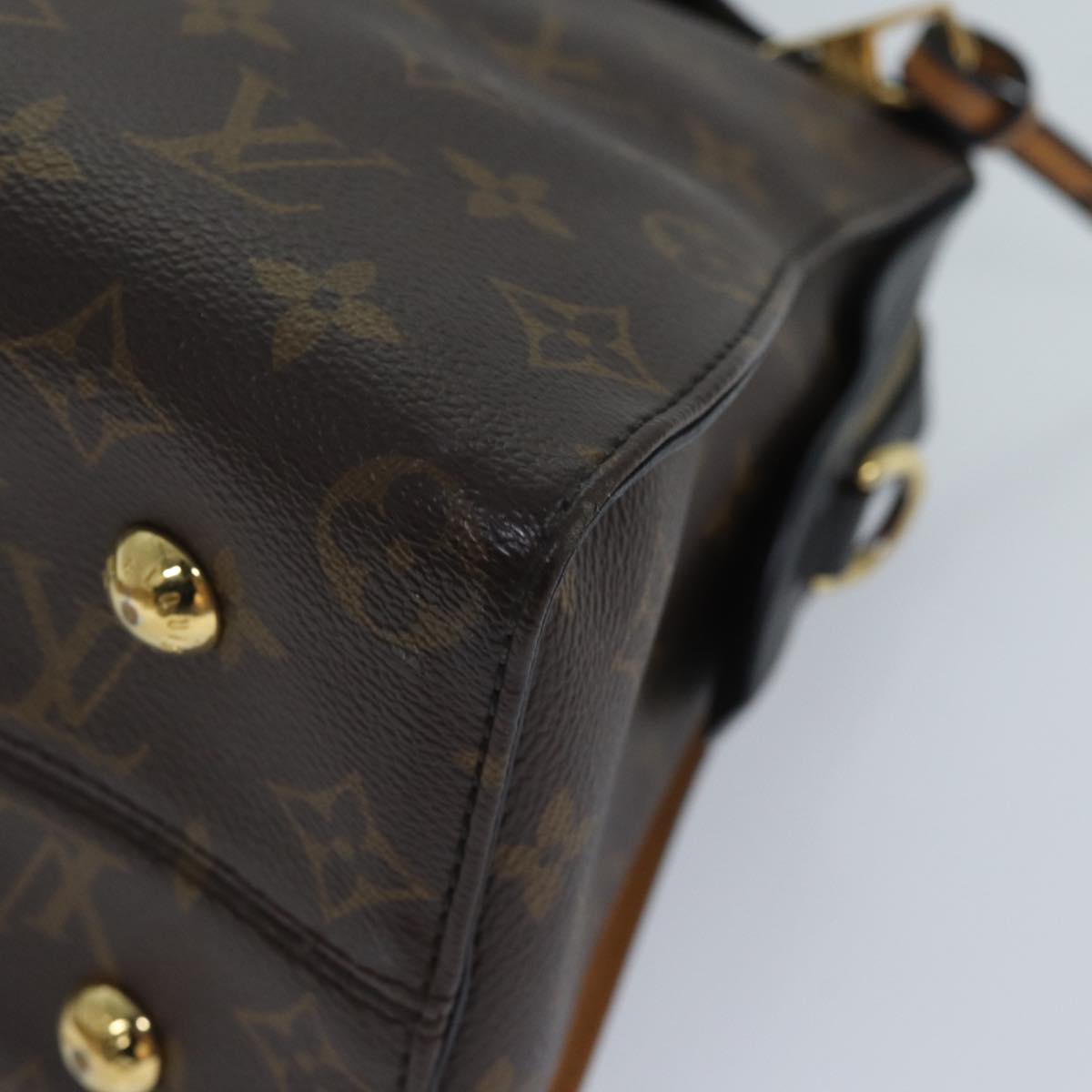 LOUIS VUITTON Monogram Tuile Reevess Shoulder Bag 2way M43441 LV Auth ar11672B