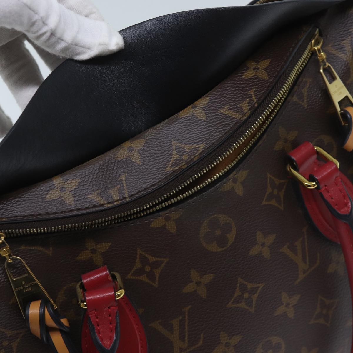 LOUIS VUITTON Monogram Tuile Reevess Shoulder Bag 2way M43441 LV Auth ar11672B