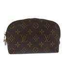 LOUIS VUITTON Monogram Pochette Cosmetic PM Cosmetic Pouch M47515 Auth ar11673-1
