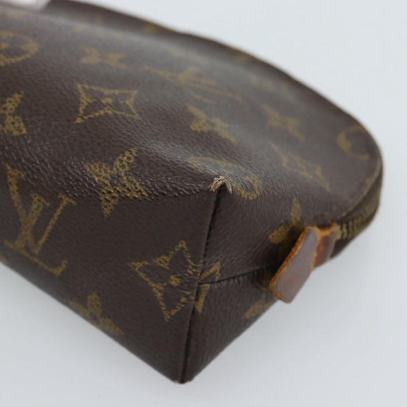 LOUIS VUITTON Monogram Pochette Cosmetic PM Cosmetische Etui M47515 Auth ar11673