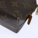 LOUIS VUITTON Monogram Pochette Cosmetic PM Cosmetic Pouch M47515 Auth ar11673-16