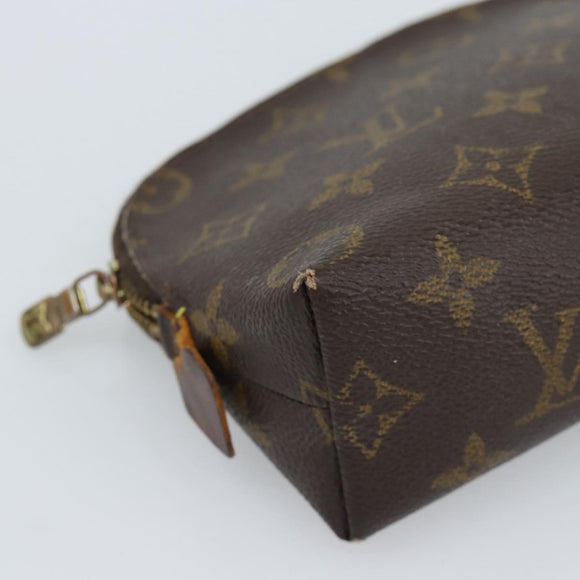 LOUIS VUITTON Monogram Pochette Cosmetic PM Cosmetische Etui M47515 Auth ar11673