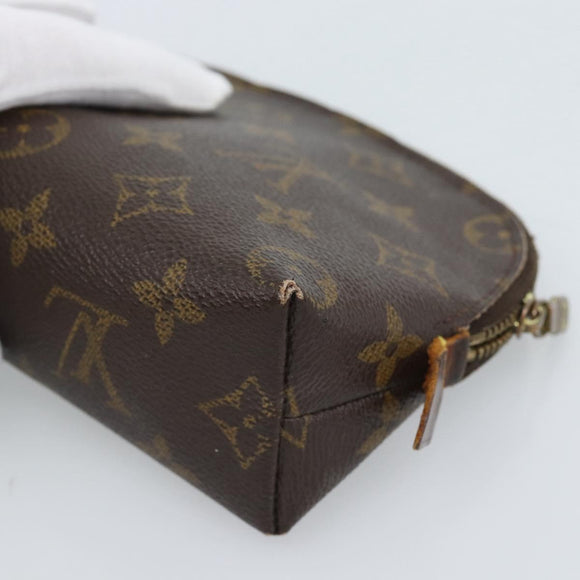 LOUIS VUITTON Monogram Pochette Cosmetic PM Cosmetische Etui M47515 Auth ar11673