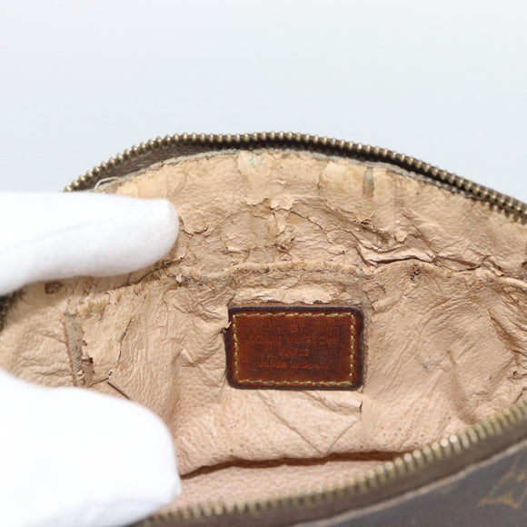 LOUIS VUITTON Monogram Pochette Cosmetic PM Cosmetische Etui M47515 Auth ar11673