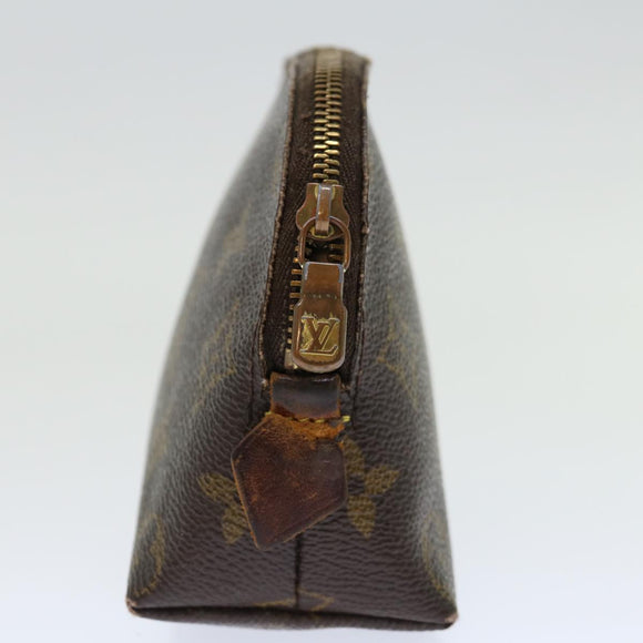LOUIS VUITTON Monogram Pochette Cosmetic PM Cosmetic Pouch M47515 Auth ar11673
