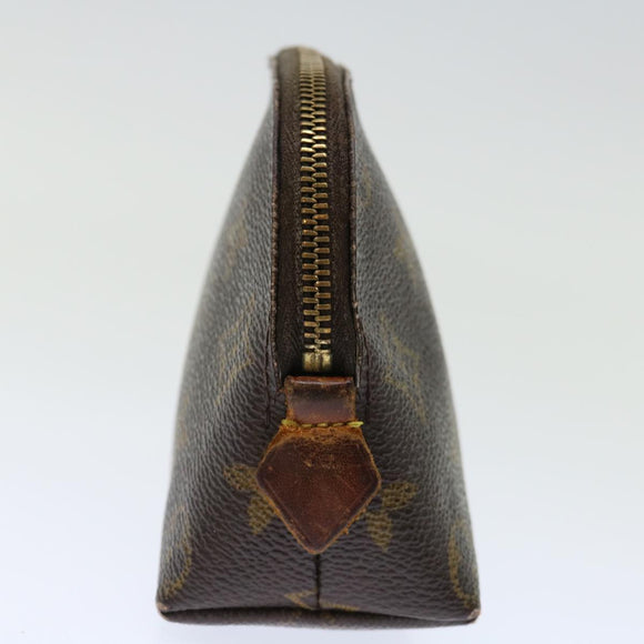 LOUIS VUITTON Monogram Pochette Cosmetic PM Cosmetic Pouch M47515 Auth ar11673