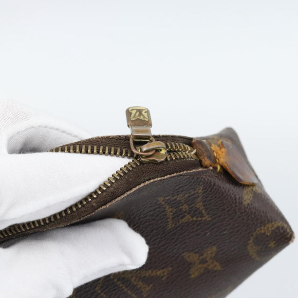 LOUIS VUITTON Monogram Pochette Cosmetic PM Cosmetische Etui M47515 Auth ar11673