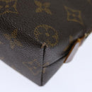 LOUIS VUITTON Monogram Pochette Cosmetic PM Cosmetic Pouch M47515 Auth ar11673-14