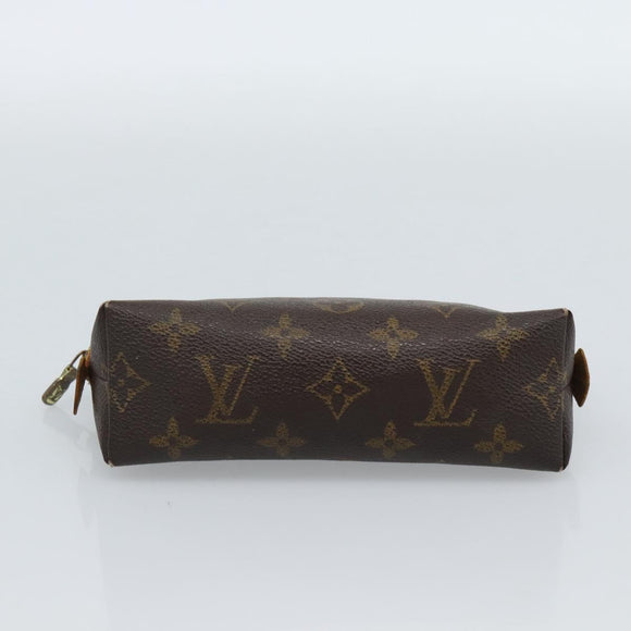 LOUIS VUITTON Monogram Pochette Cosmetic PM Cosmetische Etui M47515 Auth ar11673