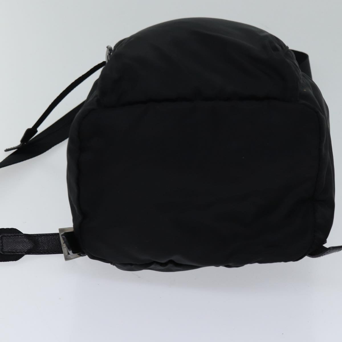 PRADA Backpack Nylon Black Auth ar11676