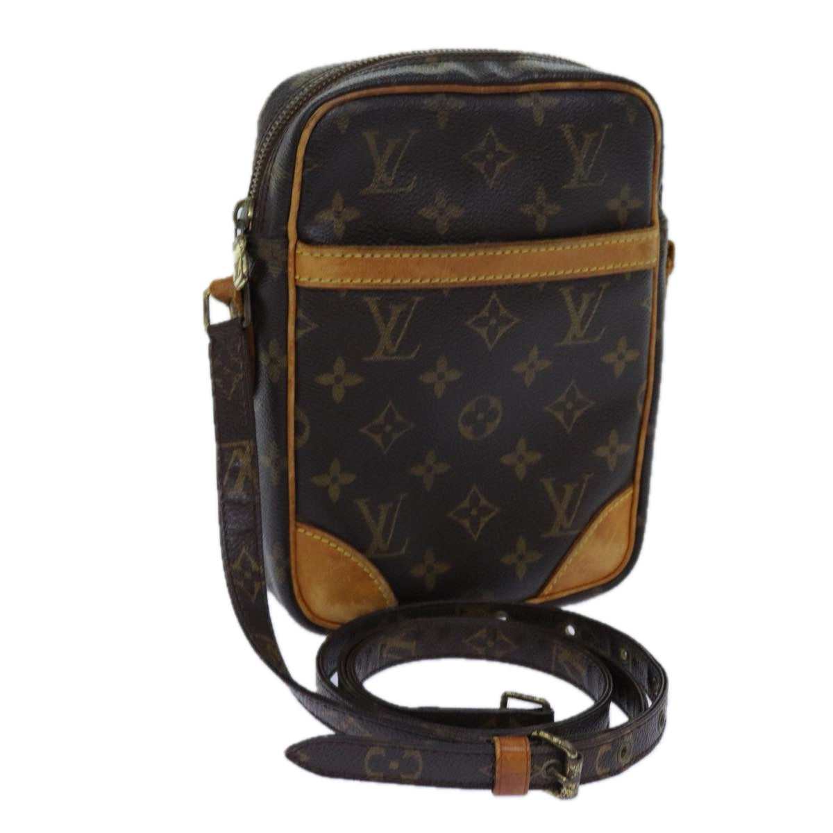 LOUIS VUITTON Monogram Danube Shoulder Bag M45266 LV Auth ar11690