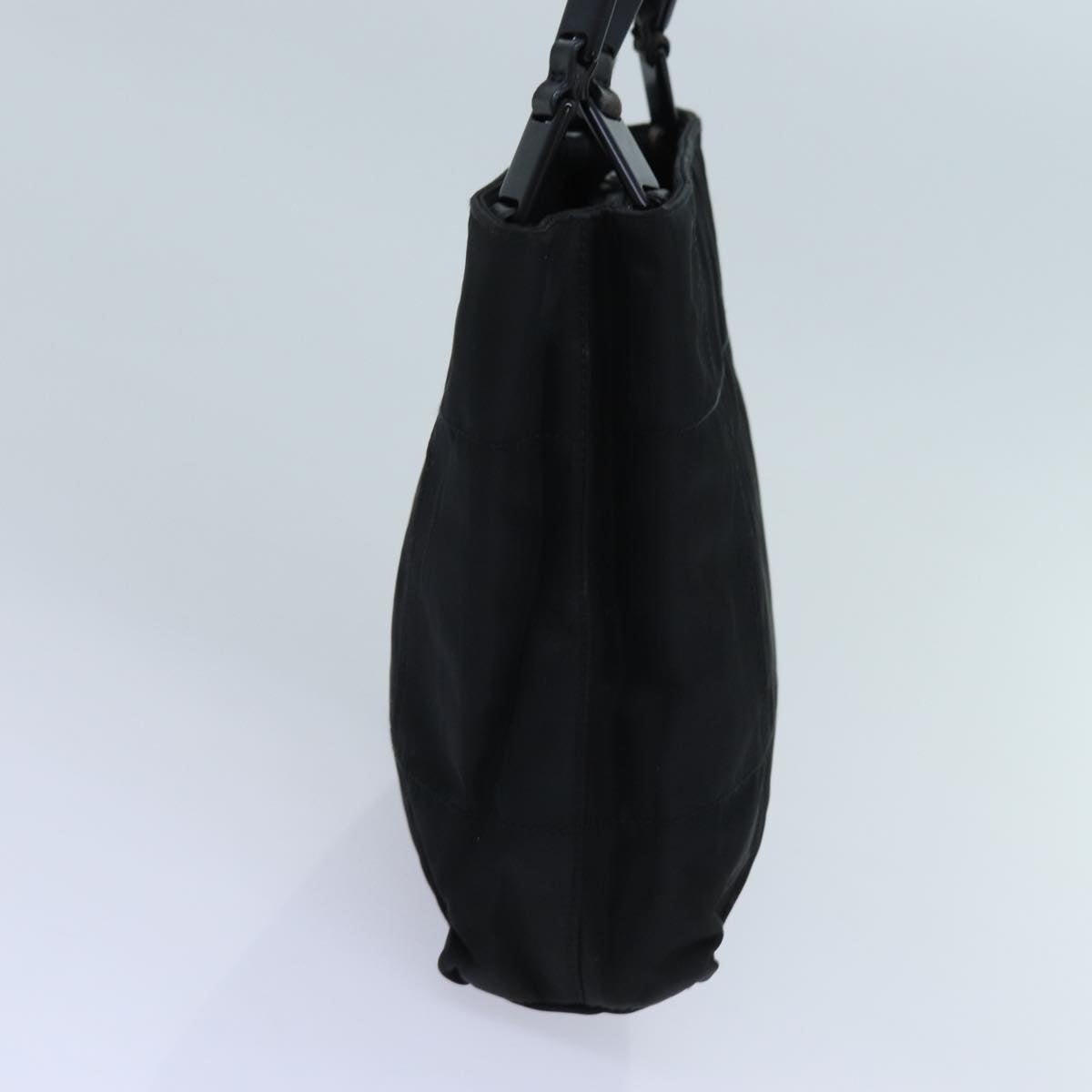 PRADA Hand Bag Nylon Black Auth ar11699