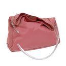PRADA Shoulder Bag Nylon Pink Auth ar11700-1
