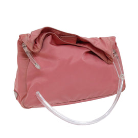 PRADA Shoulder Bag Nylon Pink Auth ar11700
